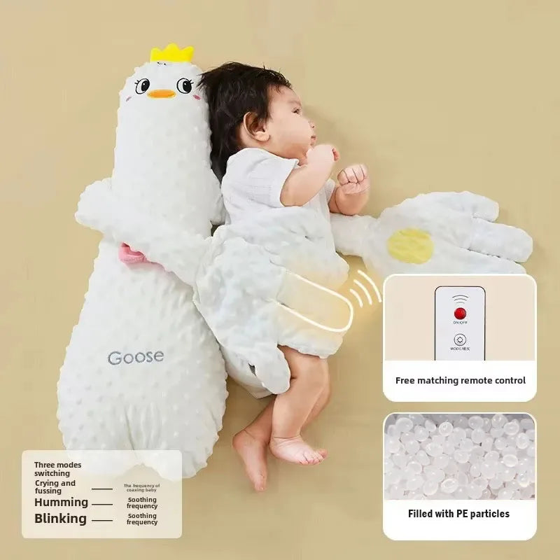 Baby Sleeping Patting Doll with Soothing Palm Remote Control Electric Baby Hand Pillow Soothing Palm Patting for Toddler Gift
